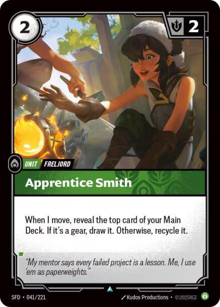 Apprentice Smith - Spiritforged