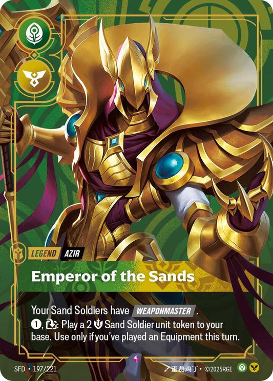 Azir - Emperor of the Sands - Spiritforged