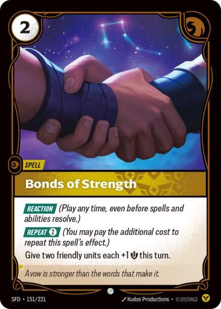 Bonds of Strength - Spiritforged