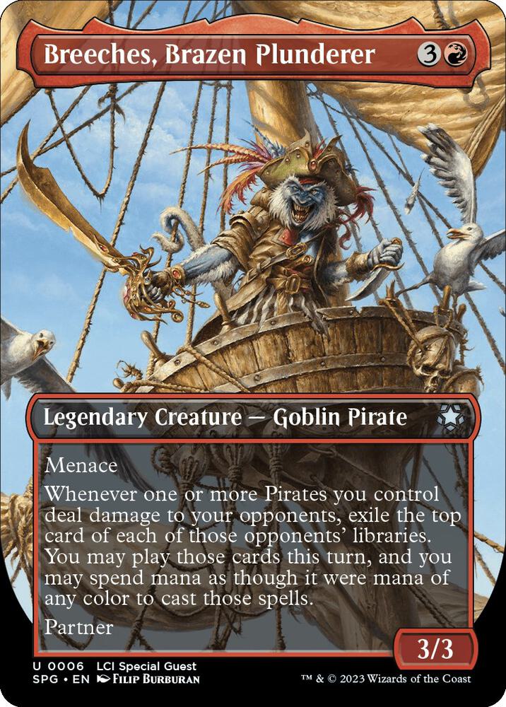 Breeches, Brazen Plunderer (Borderless) - Special Guests