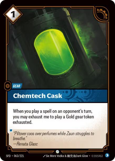 Chemtech Cask - Spiritforged