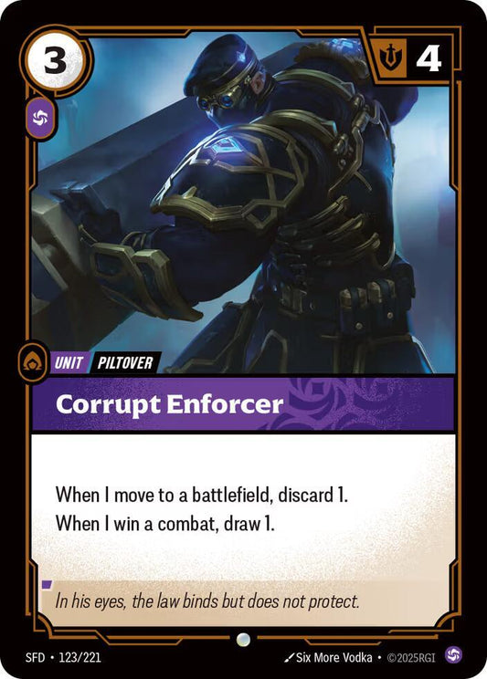 Corrupt Enforcer - Spiritforged