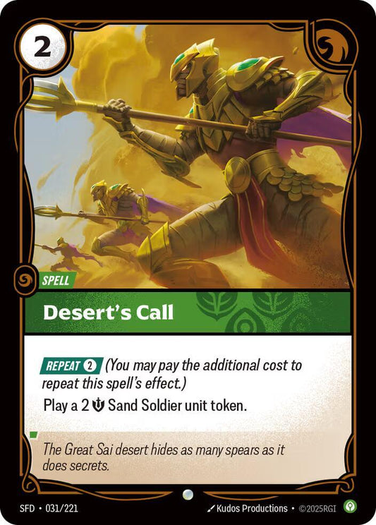 Desert's Call - Spiritforged