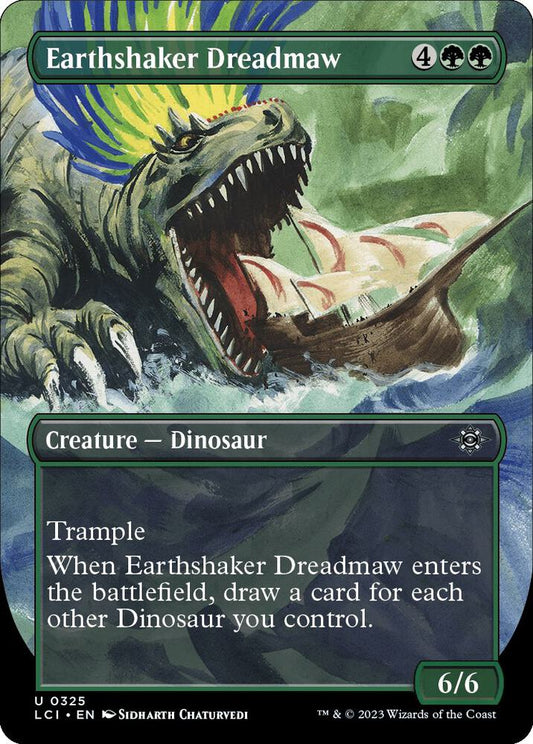 Earthshaker Dreadmaw (Borderless) - The Lost Caverns of Ixalan