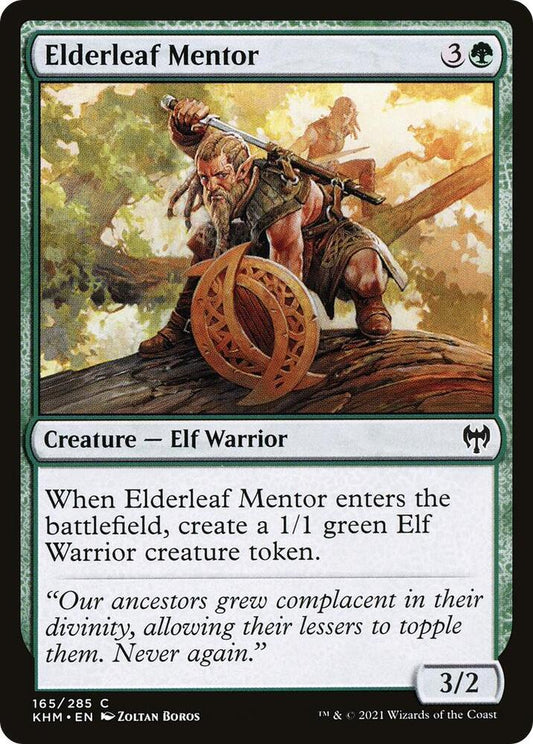 Elderleaf Mentor - Kaldheim