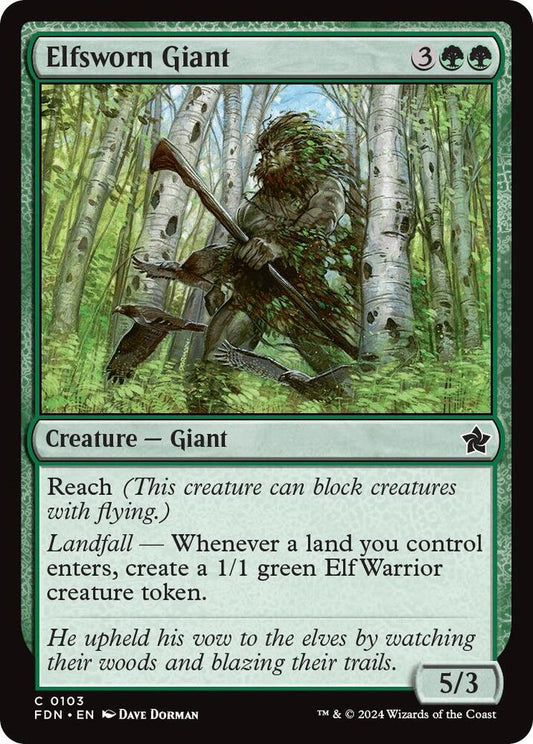 Elfsworn Giant - Foundations