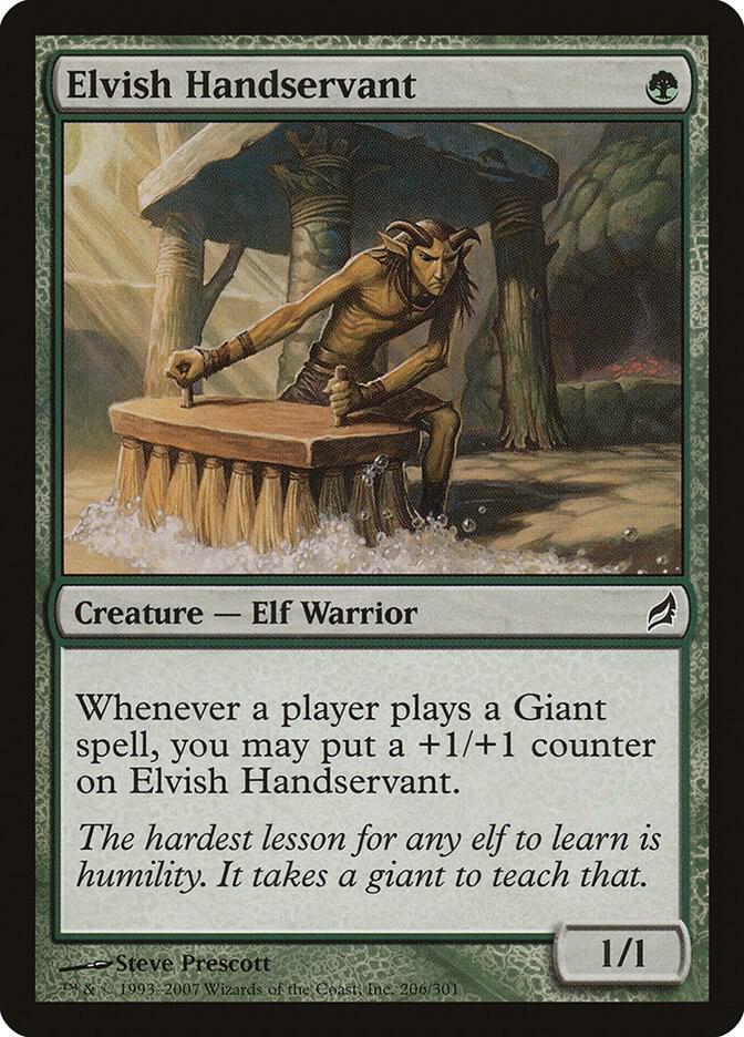 Elvish Handservant - Lorwyn