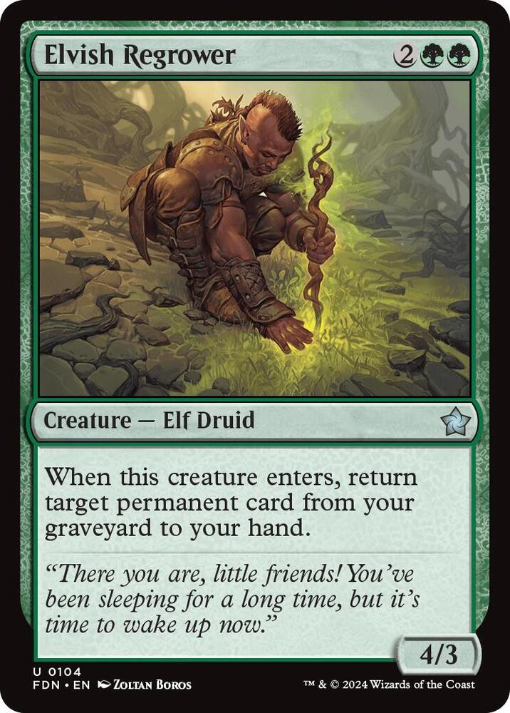 Elvish Regrower - Foundations