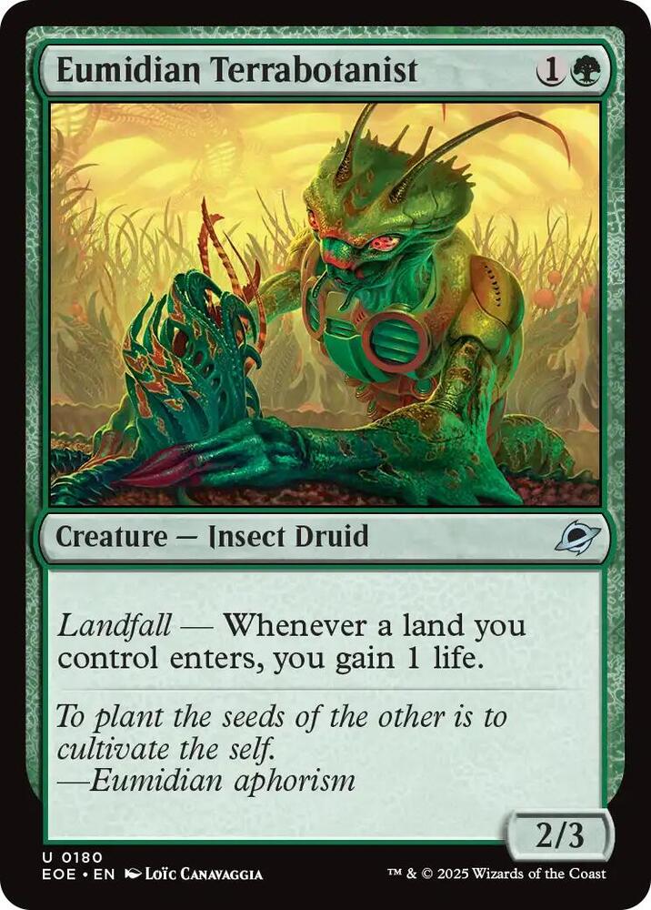Eumidian Terrabotanist - Edge of Eternities
