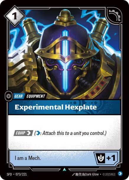 Experimental Hexplate - Spiritforged