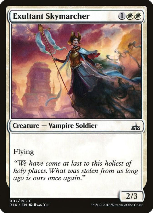 Exultant Skymarcher - Rivals of Ixalan