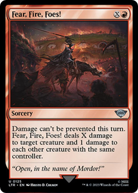 Fear, Fire, Foes! - Universes Beyond: The Lord of the Rings: Tales of Middle-earth