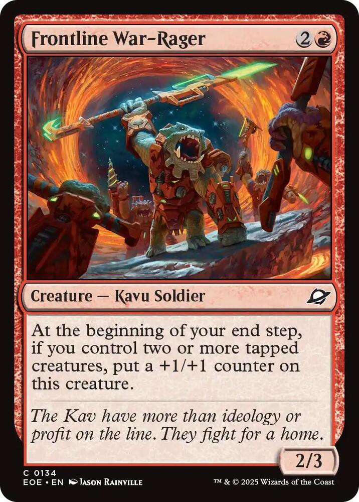 Frontline War-Rager - Edge of Eternities
