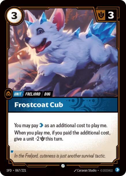Frostcoat Cub - Spiritforged