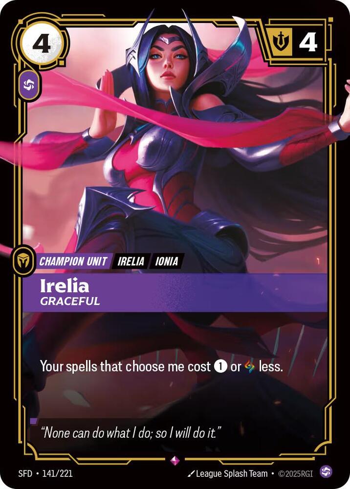 Irelia - Graceful - Spiritforged