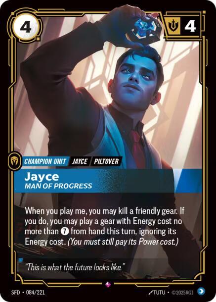 Jayce - Man of Progress - Spiritforged