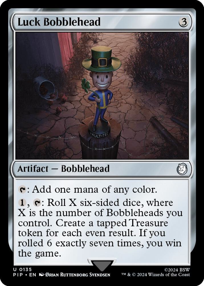 Luck Bobblehead - Universes Beyond: Fallout