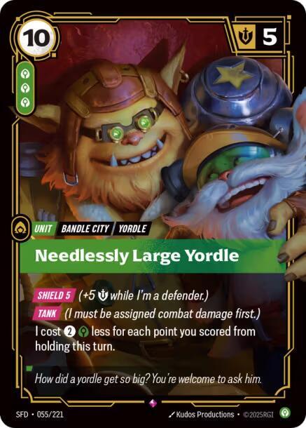 Needlessly Large Yordle - Spiritforged