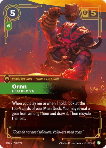 Ornn - Blacksmith - Spiritforged