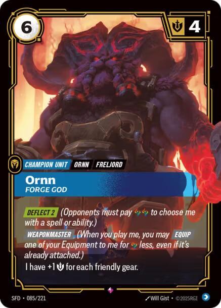 Ornn - Forge God - Spiritforged