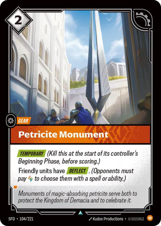 Petricite Monument - Spiritforged