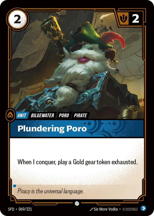 Plundering Poro - Spiritforged