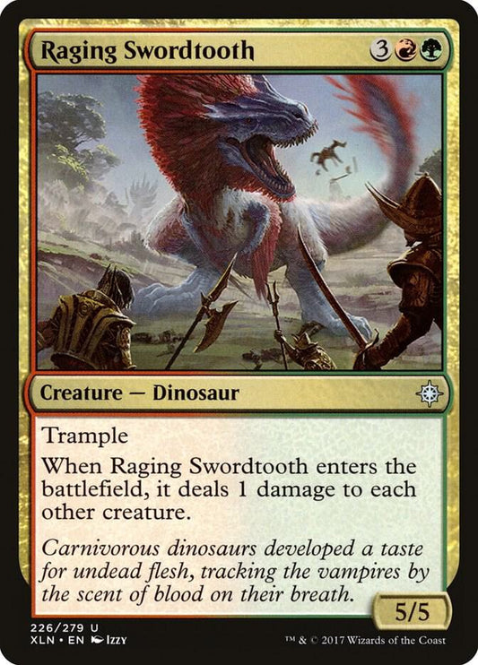 Raging Swordtooth - Ixalan