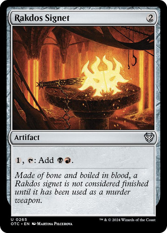 Rakdos Signet - Commander: Outlaws of Thunder Junction
