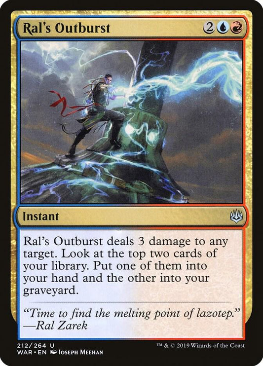 Ral's Outburst - War of the Spark