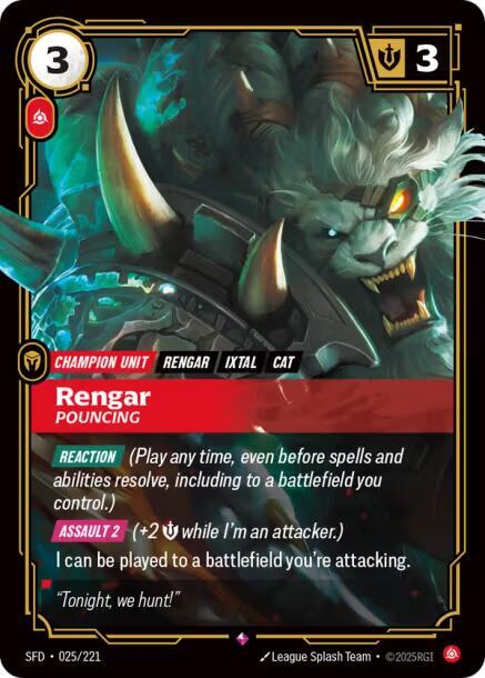 Rengar - Pouncing - Spiritforged