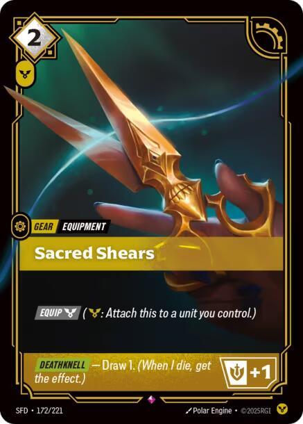 Sacred Shears - Spiritforged