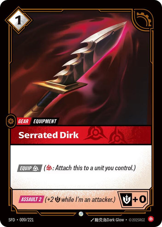 Serrated Dirk - Spiritforged