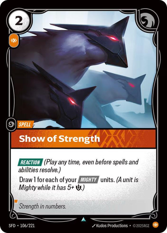 Show of Strength - Spiritforged