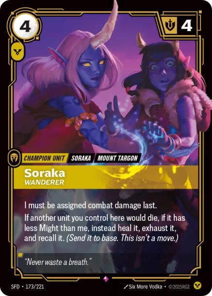 Soraka - Wanderer - Spiritforged