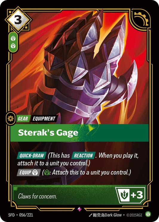 Sterak's Gage - Spiritforged