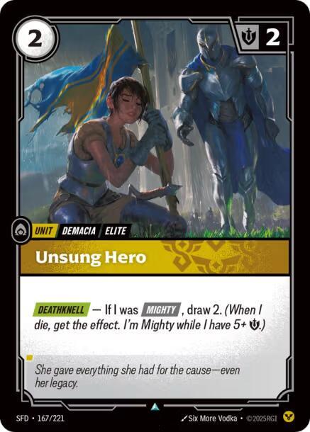 Unsung Hero - Spiritforged