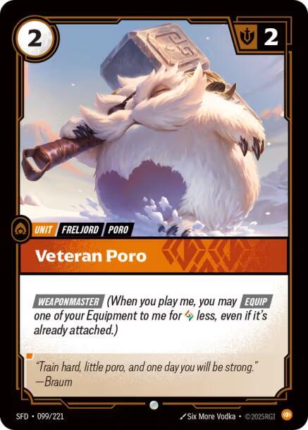 Veteran Poro - Spiritforged