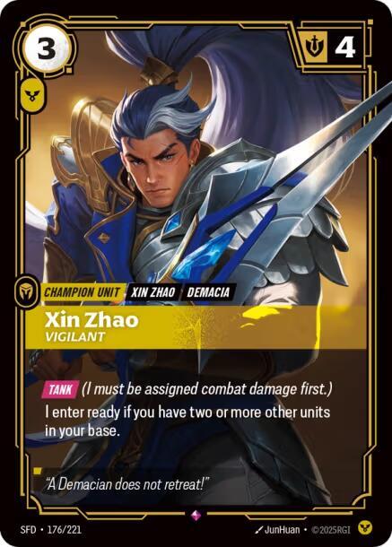 Xin Zhao - Vigilant - Spiritforged