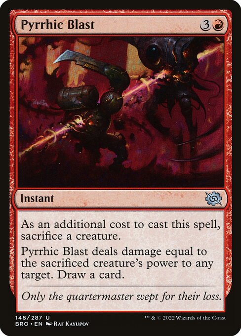 Pyrrhic Blast (BRO #148)