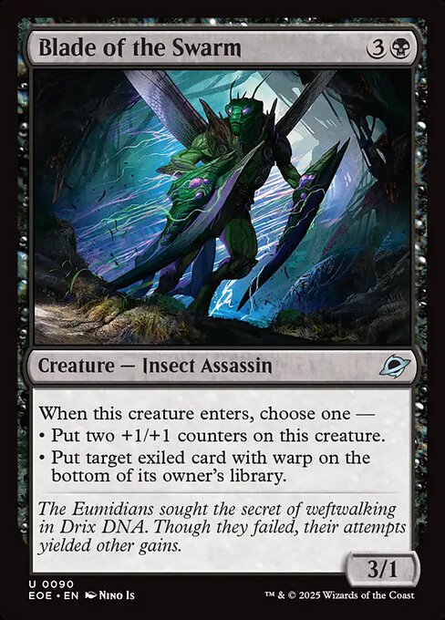 Blade of the Swarm (EOE #90)