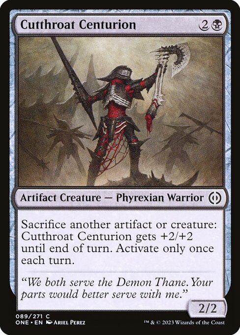 Cutthroat Centurion (ONE #89)