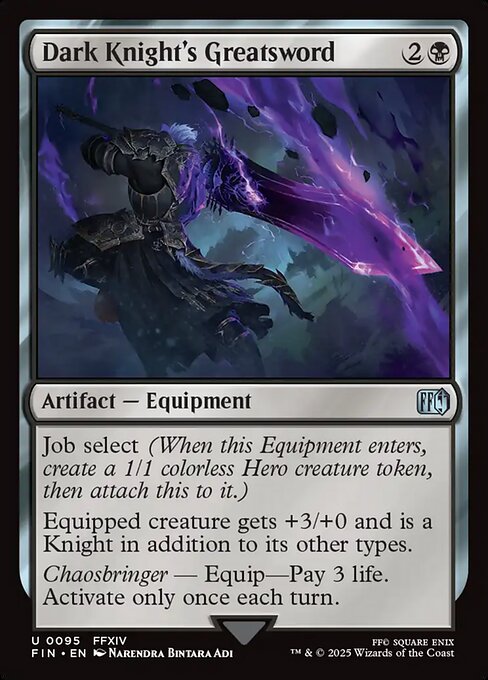 Dark Knight's Greatsword (FIN #95)