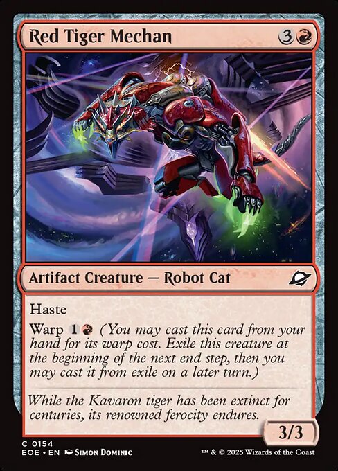 Red Tiger Mechan (EOE #154)
