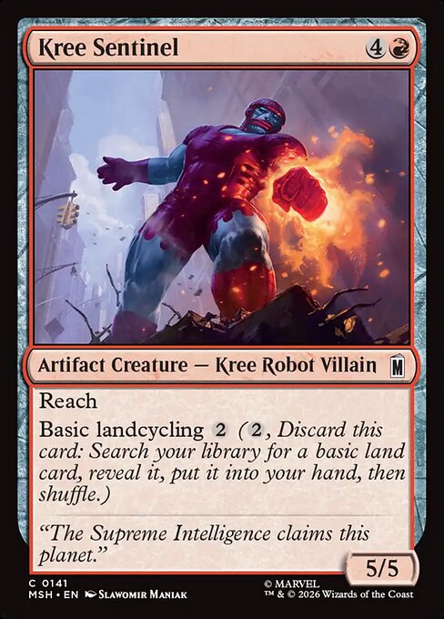 Kree Sentinel (MSH #141)