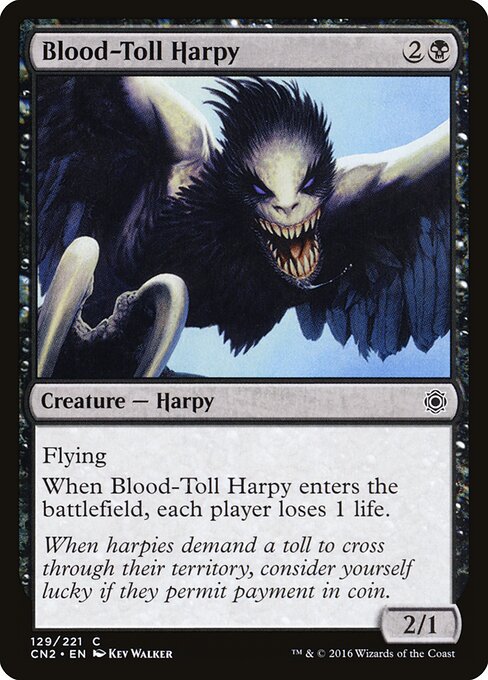 Blood-Toll Harpy (CN2 #129)