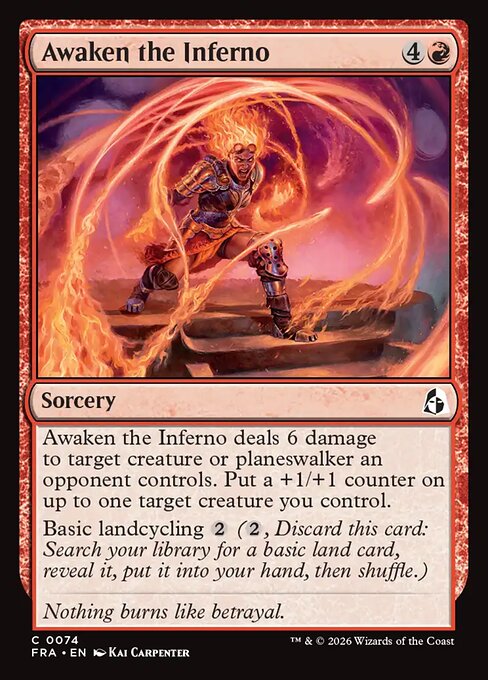 Awaken the Inferno (FRA #74)