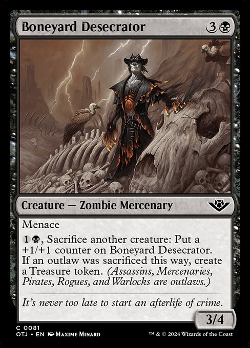 Boneyard Desecrator (OTJ #81)