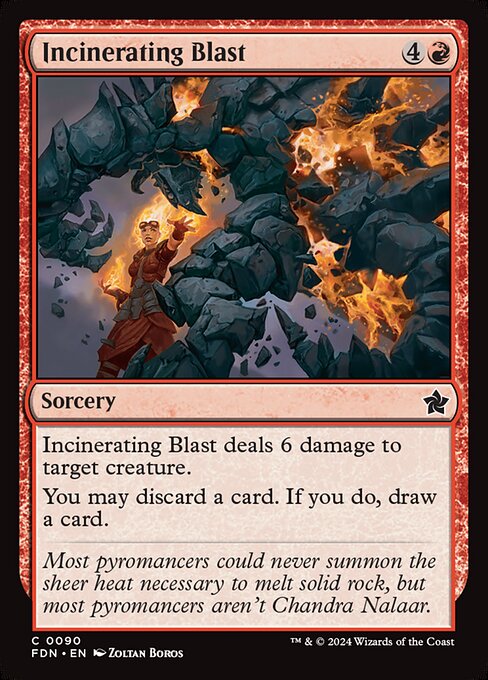 Incinerating Blast (FDN #90)