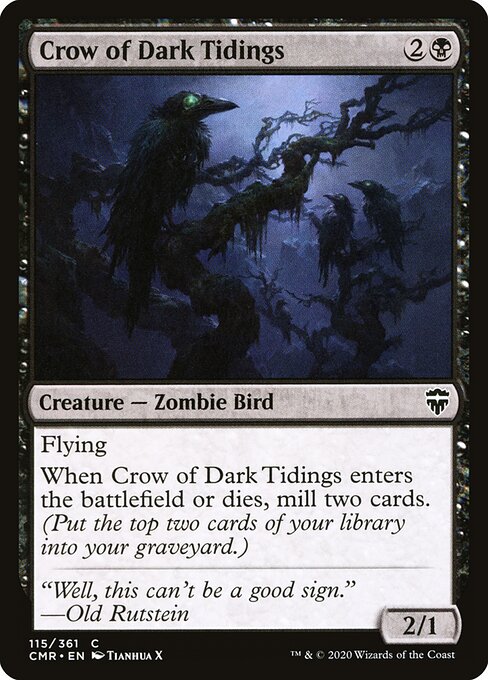 Crow of Dark Tidings (CMR #115)