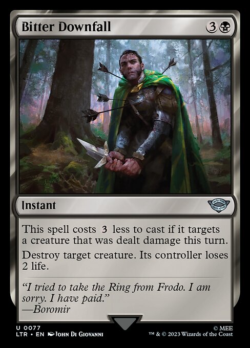 Bitter Downfall (LTR #77)